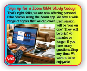 Zoom Bible Study Ad